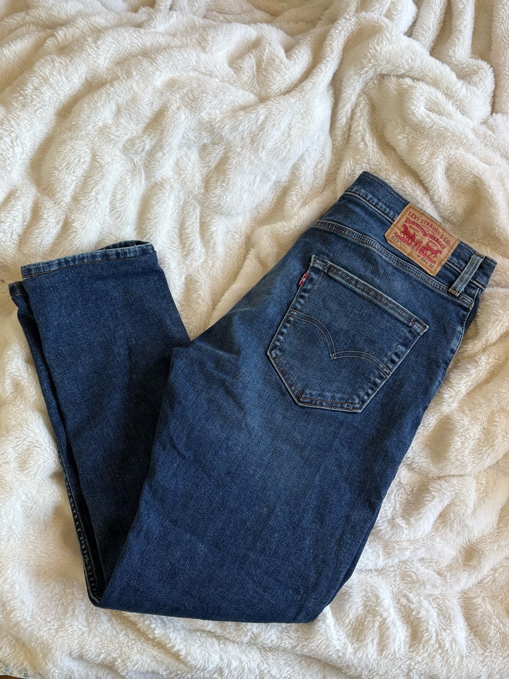 Levi's Men's Indigo Slim Straight Jeans
